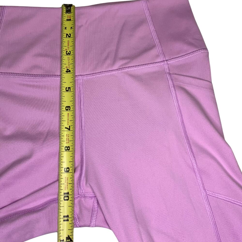 Victoria's Secret Pink/Lilac work out leggings with side pockets Size 6 - Picture 8 of 9